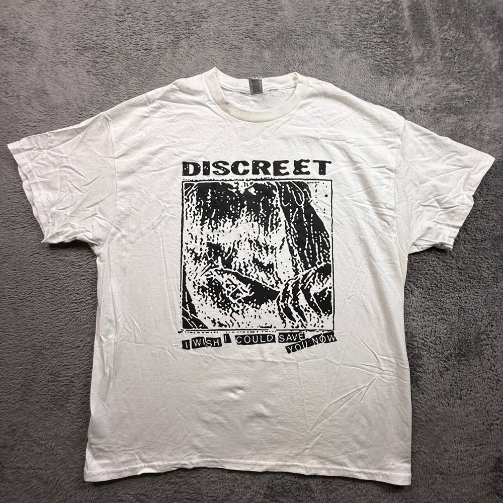 Brainbombs I Wish I Could Save You Discreet Graphic Band Tee Shirt Mens XL